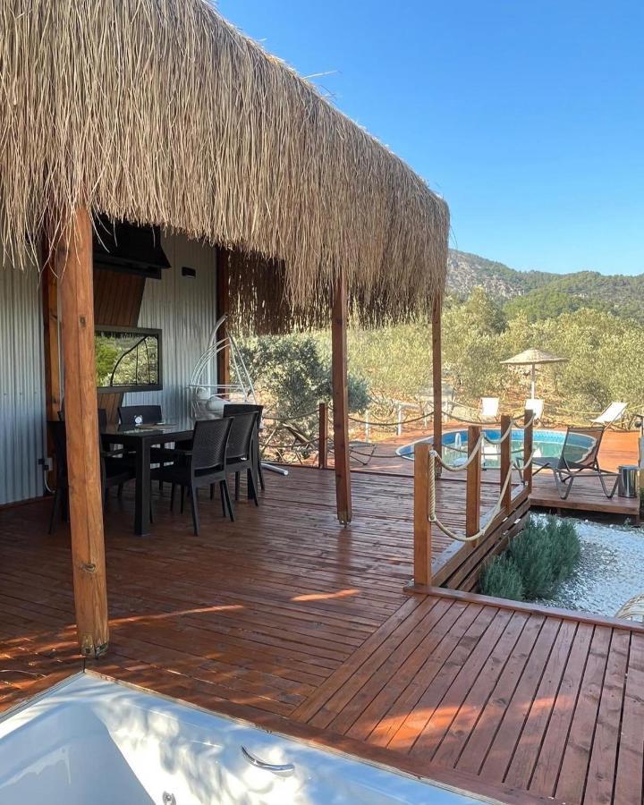 Lovin Goecek Tiny House Butterfly Villa Gokceovacik Bagian luar foto